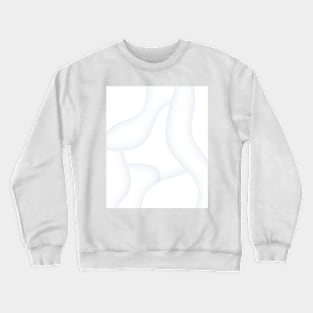 white 3D Crewneck Sweatshirt